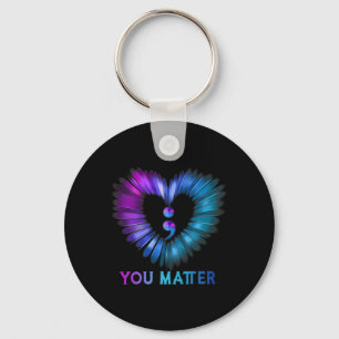 Heart You Problem Don't Let Story End Suicide Prev Key Ring