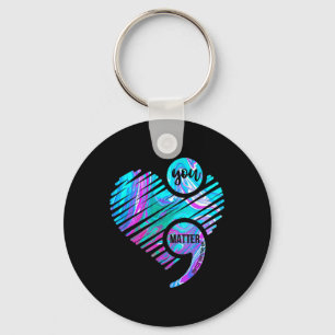 Heart You Problem Don't Let Story End Suicide Prev Key Ring