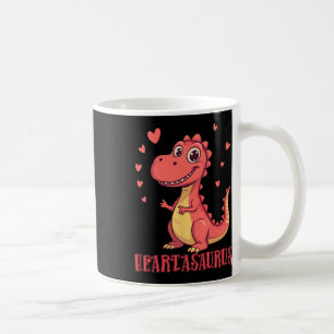 Heartasaurus Cute Dinosaur Valentine Design  Coffee Mug