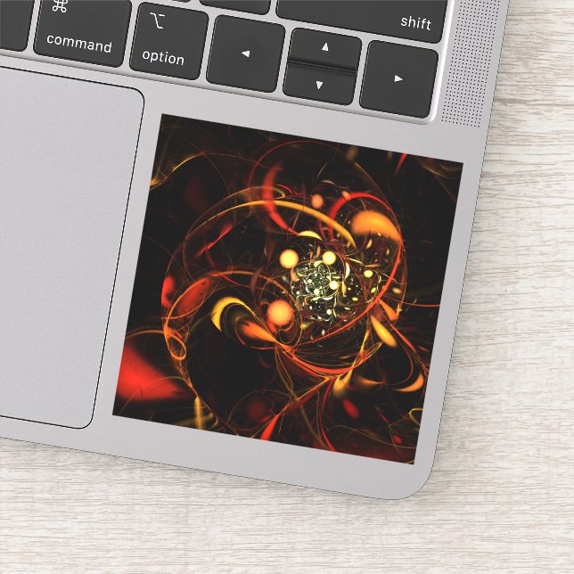 Heartbeat Abstract Art (Detail)