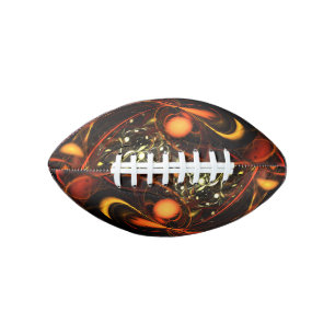 Heartbeat Abstract Art American Football