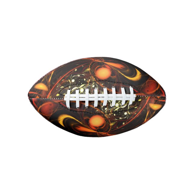 Heartbeat Abstract Art American Football (Front)