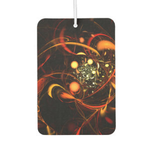 Heartbeat Abstract Art Car Air Freshener