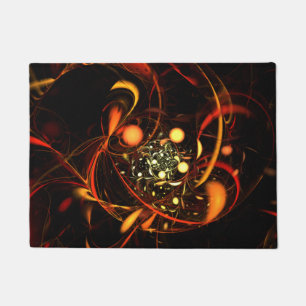 Heartbeat Abstract Art Doormat