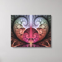 Heartbeat, Abstract Surreal Fantasy Fractal Art