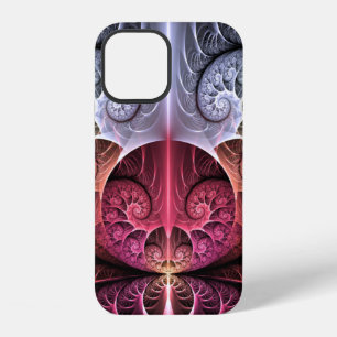 Heartbeat, Abstract Surreal Fantasy Fractal Art iPhone 12 Case
