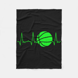 Heartbeat Bysketbyll 5 Fleece Blanket