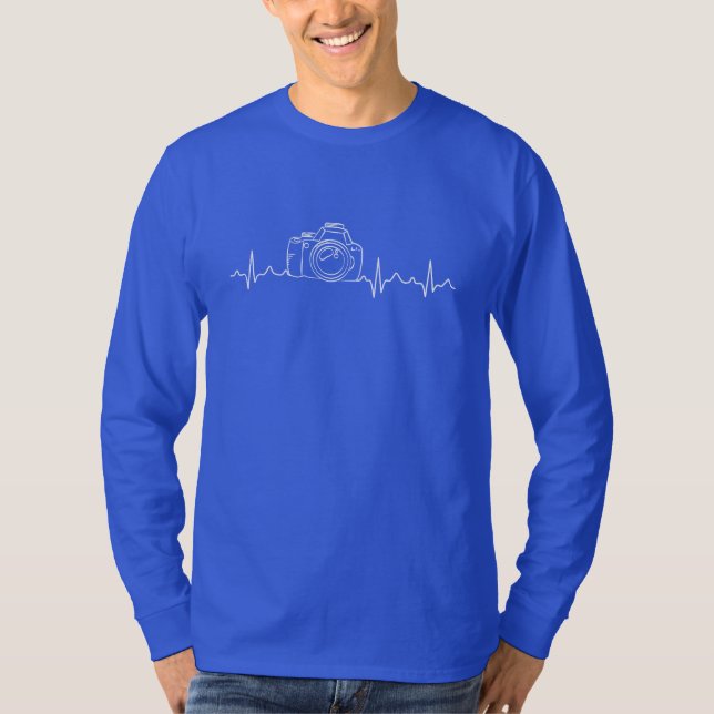 Heartbeat Camera T-Shirt (Front)