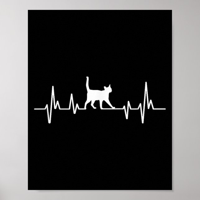 Heartbeat Cat  Poster (Front)