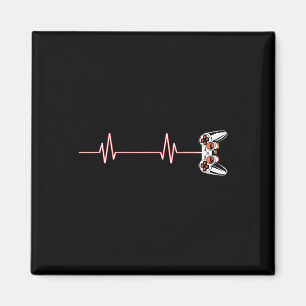 Heartbeat Cool Video Game Controller For Nerdy Gam Magnet