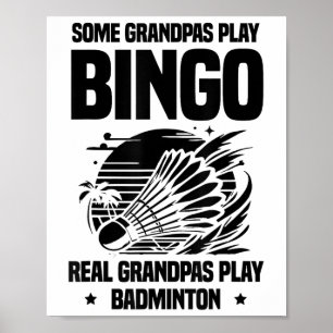 Heartbeat Ecg Shuttle Badminton Player Shuttle  Poster