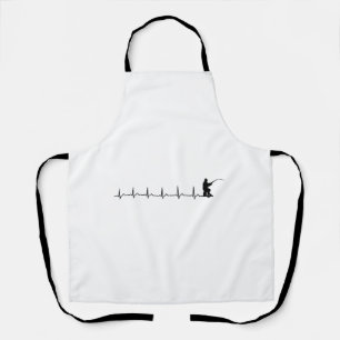 Heartbeat fishing apron