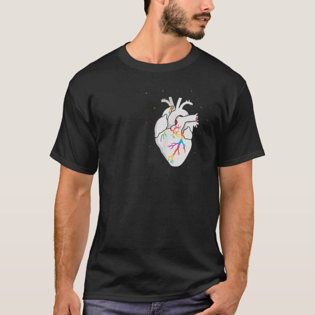 Heartbeat Gay Lesbian Resist T-Shirt (Front)