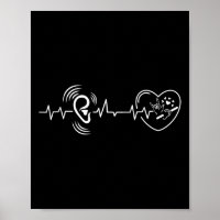 Heartbeat Hand Sign Language Hearing Loss Awarenes