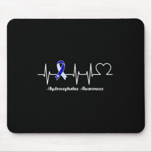 Heartbeat Hydrocephalus Warrior Mouse Mat
