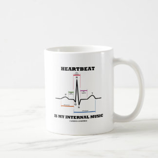 Heartbeat Is My Internal Music (ECG/EKG) Coffee Mug
