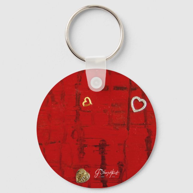 Heartbeat Key Ring (Front)