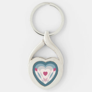 Heartbeat Key Ring