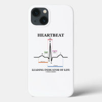 Heartbeat Leading Indicator Of Life ECG/EKG Humour