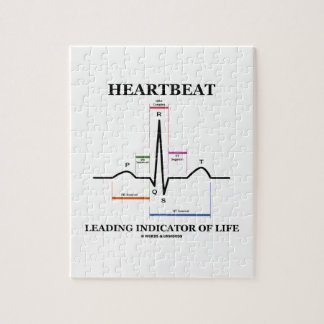 Heartbeat Leading Indicator Of Life (ECG/EKG) Jigsaw Puzzle