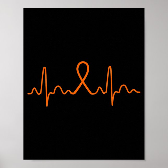 Heartbeat  Leukaemia Cancer  Leukaemia Support Gif Poster (Front)