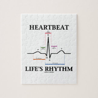 Heartbeat Life's Rhythm (ECG/EKG) Jigsaw Puzzle