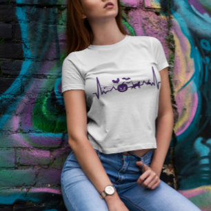 Heartbeat Line Halloween  T-Shirt
