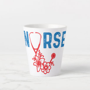 Heartbeat - Medical - Nurse Latte Mug
