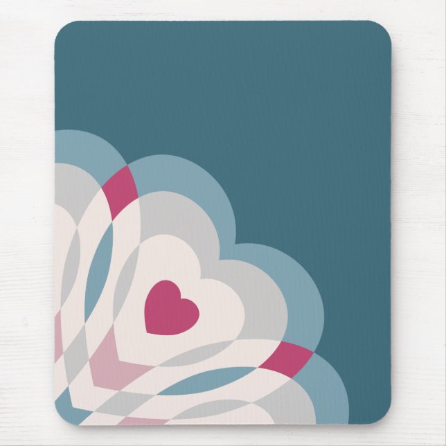 Heartbeat Mouse Mat (Front)