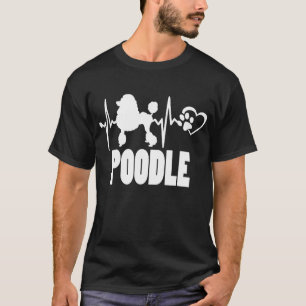 Heartbeat – Poodle - Dog Best Friend T-Shirt