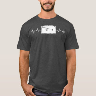 Heartbeat Pool Billard Evolution Snooker Player T-Shirt
