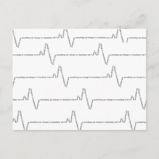 Heartbeat (postcard) postcard