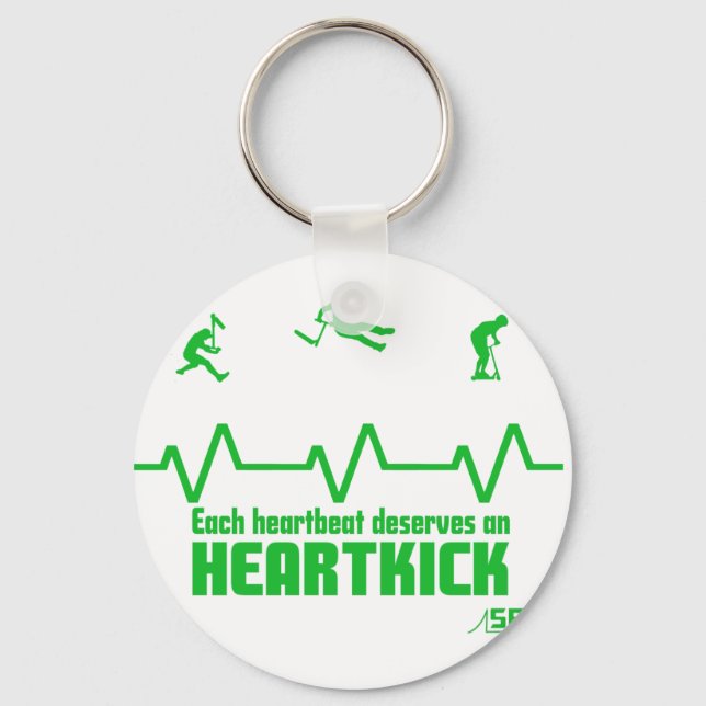 heartbeat scooter key ring (Front)