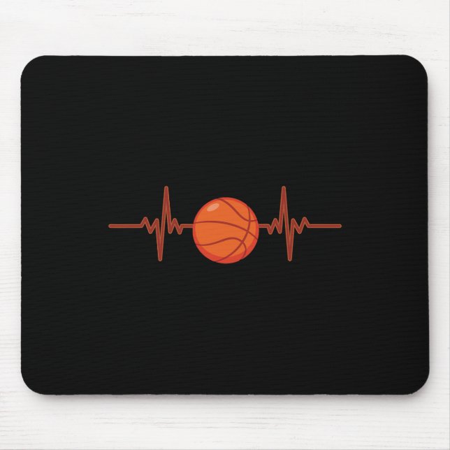 Heartbeat Sketll I Sketll Player  Mouse Mat (Front)