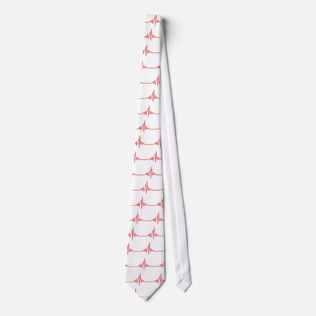 heartbeat tie (Front)