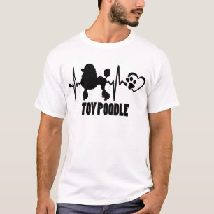 Heartbeat - Toy Poodle - Dog Best Friend T-Shirt