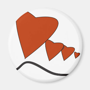 Heartbeats Magnet