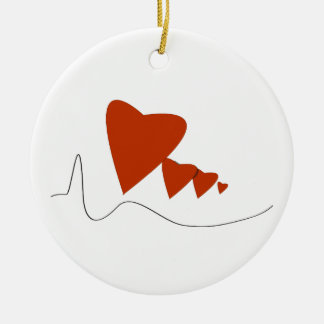 Heartbeats - Ornament - Customisable