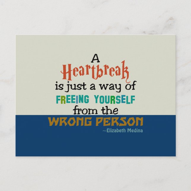 Heartbreak CHANGE COLOR ~ Postcard / Invitations (Front)