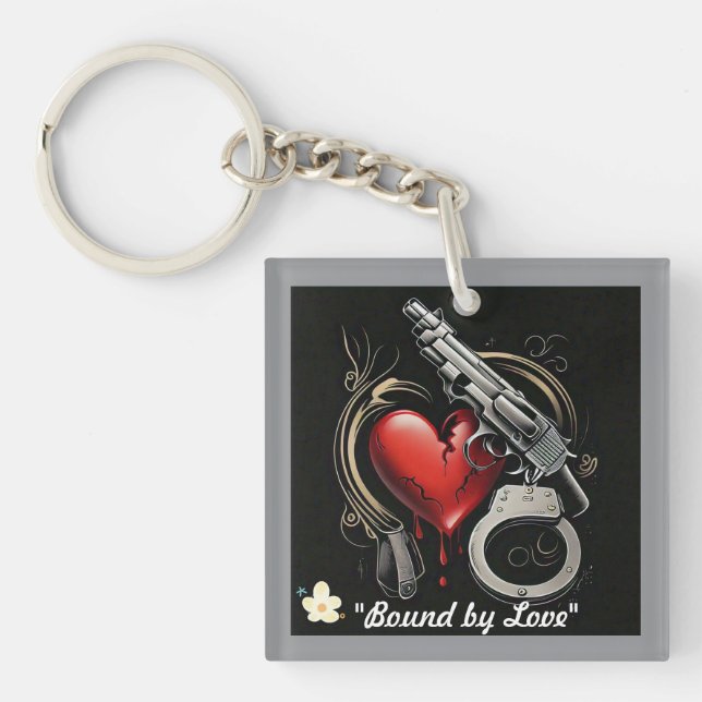 "Heartbreak Hotel" Key Ring (Front)