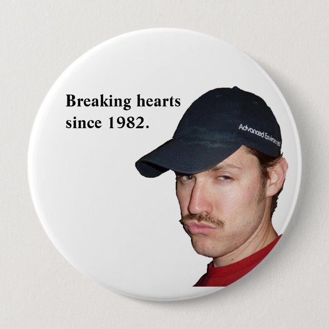 Heartbreaker 10 Cm Round Badge (Front)