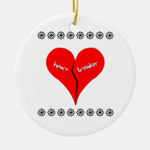 Heartbreaker Ceramic Tree Decoration