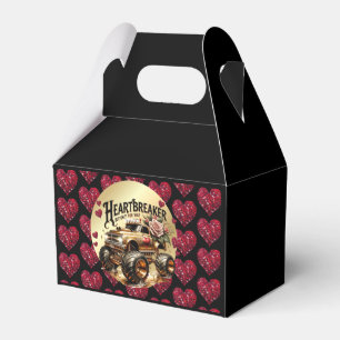 Heartbreaker For You Golden Monster Truck Favour Box