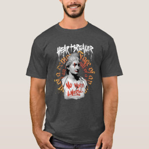 Heartbreaker No More Lovers Statue T-Shirt
