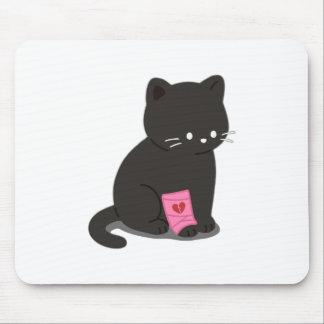 Heartbroken Cat Mouse Mat