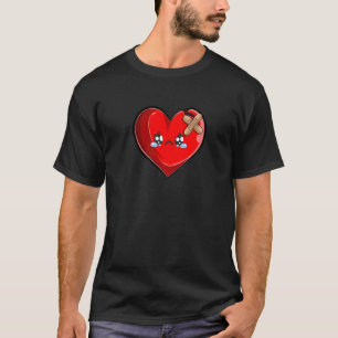 Heartbroken Love Sad Break Up Women T-Shirt