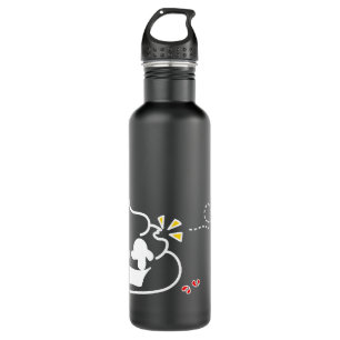 Heartbroken Poop - Brootsch the PooPoo 710 Ml Water Bottle