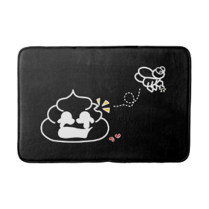 Heartbroken Poop - Brootsch the PooPoo Bath Mat