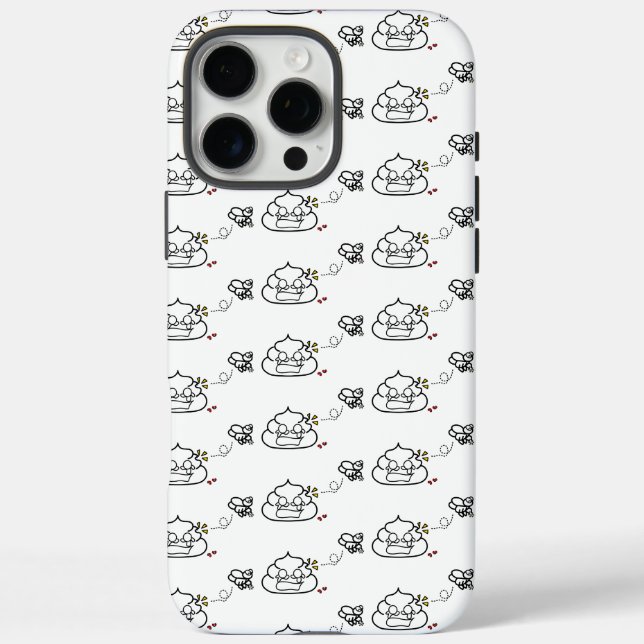 Heartbroken Poop - Brootsch the PooPoo Case-Mate iPhone Case (Back)