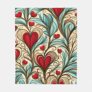 Heartcore  fleece blanket